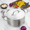 Picture of Vogue Stainless Steel Saucepan Lid 28cm - M951