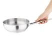 Picture of Vogue Stainless Steel SautÃ© Pan 24cm - M923