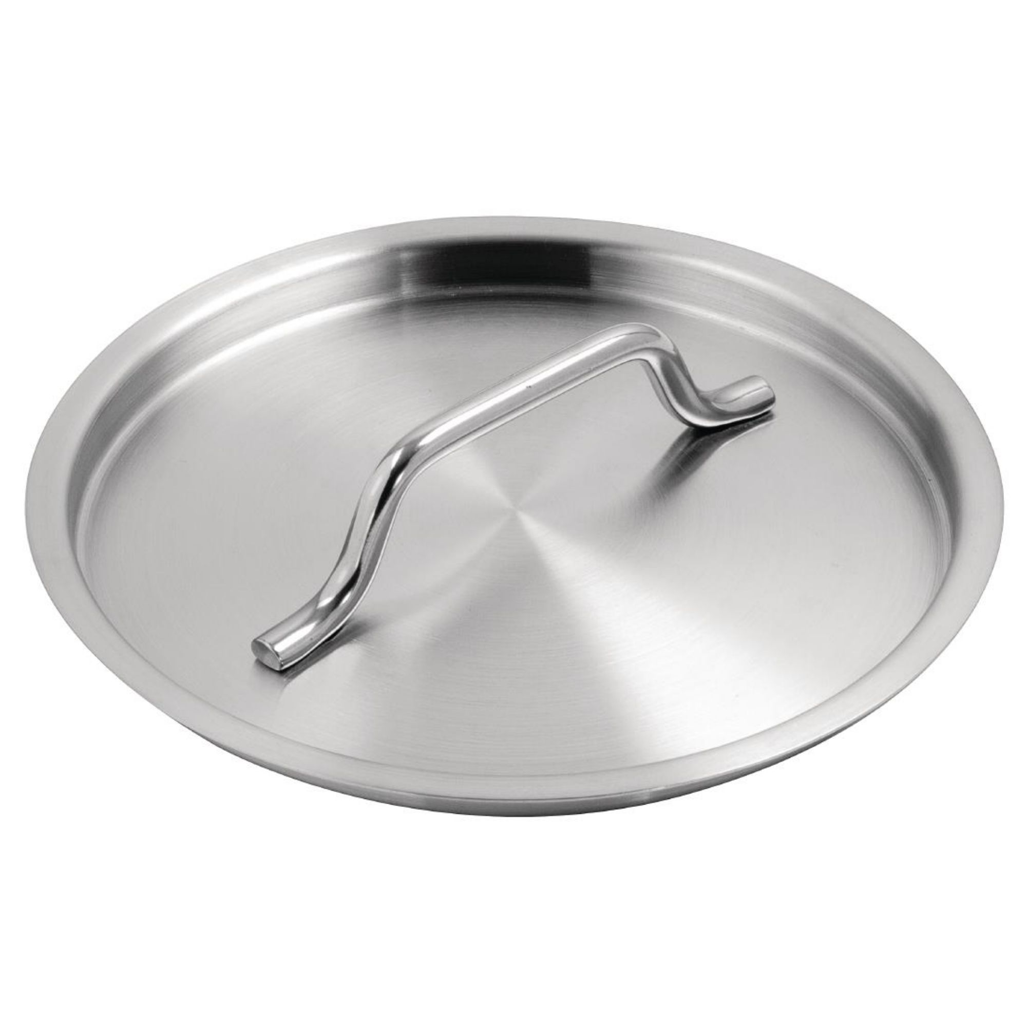 Picture of Vogue Stainless Steel Saucepan Lid 16cm - M948