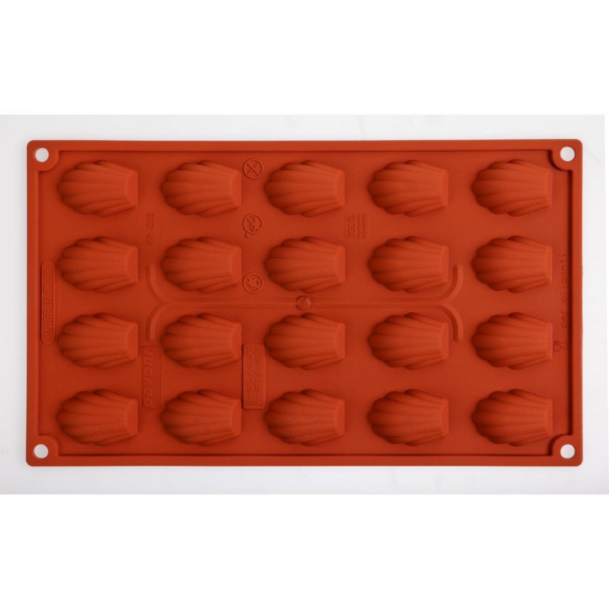 Picture of Pavoni Formaflex Silicone Non-Stick Mini-Madeleine Mould 20 Cup