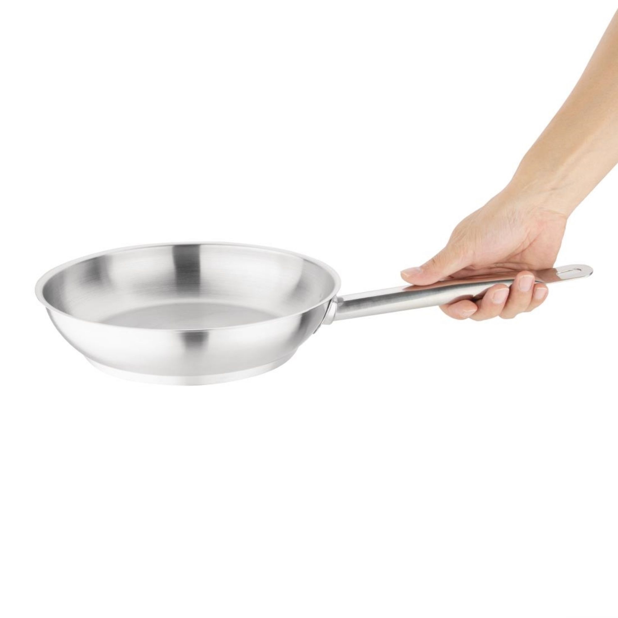 Picture of Vogue Stainless Steel Frying Pan 24cm