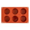 Picture of Pavoni Formaflex Silicone Muffin Mould 6 Cup - N933