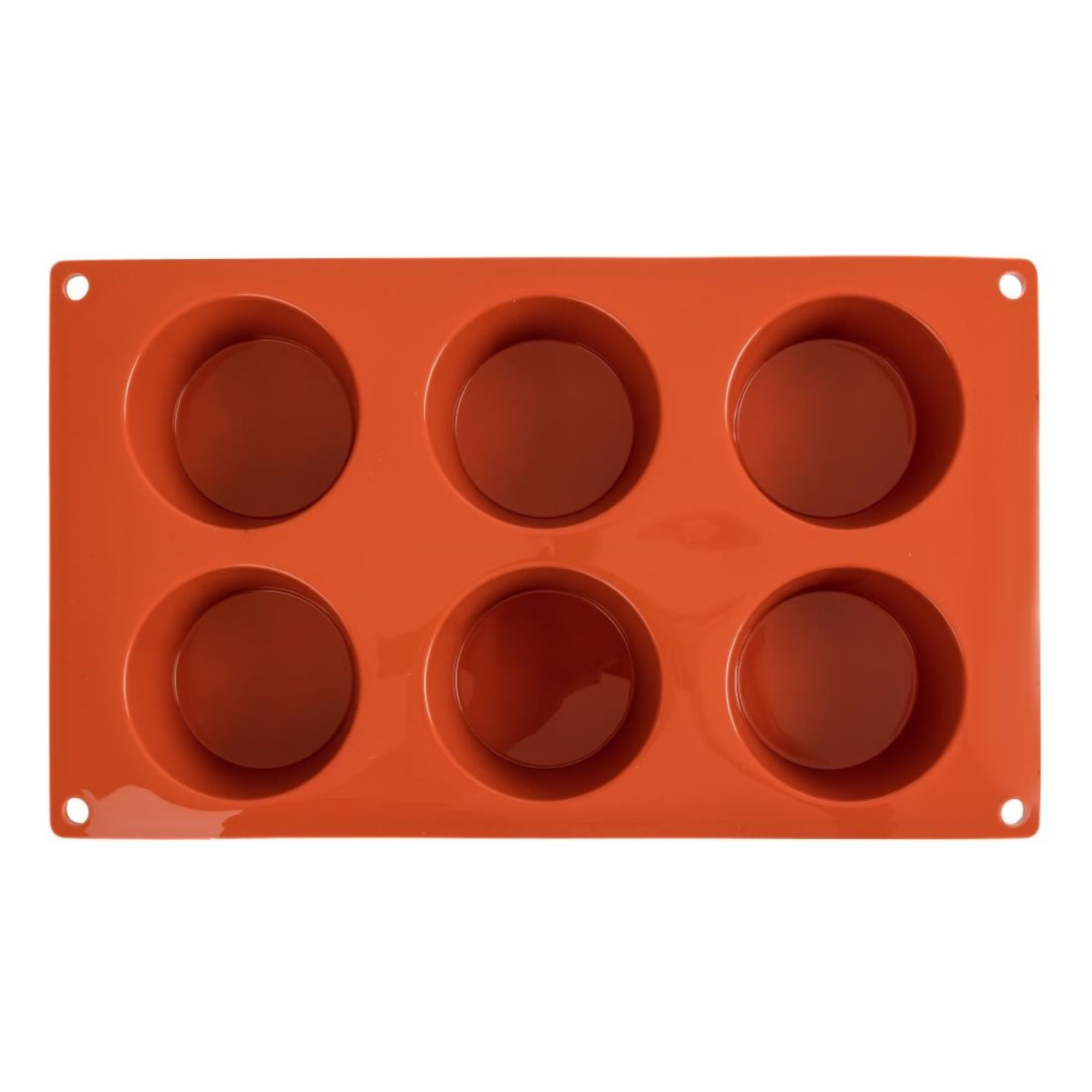 Picture of Pavoni Formaflex Silicone Muffin Mould 6 Cup