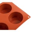Picture of Pavoni Formaflex Silicone Muffin Mould 6 Cup - N933
