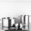 Picture of Vogue Stainless Steel Sauté Pan 20cm - M947