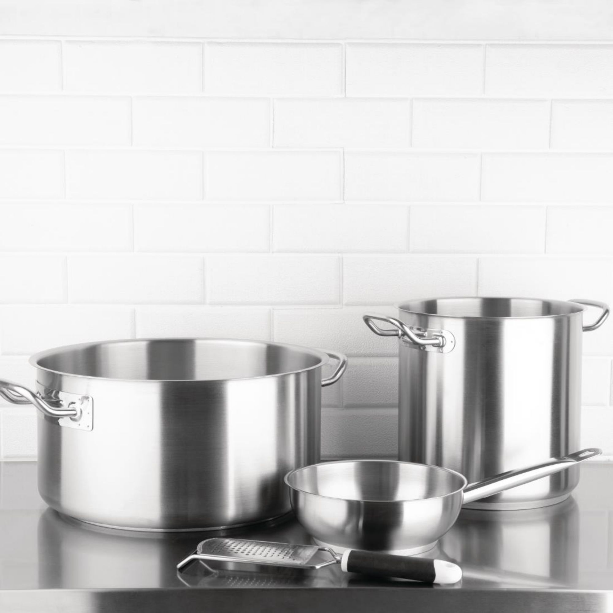Picture of Vogue Stainless Steel Sauté Pan 20cm