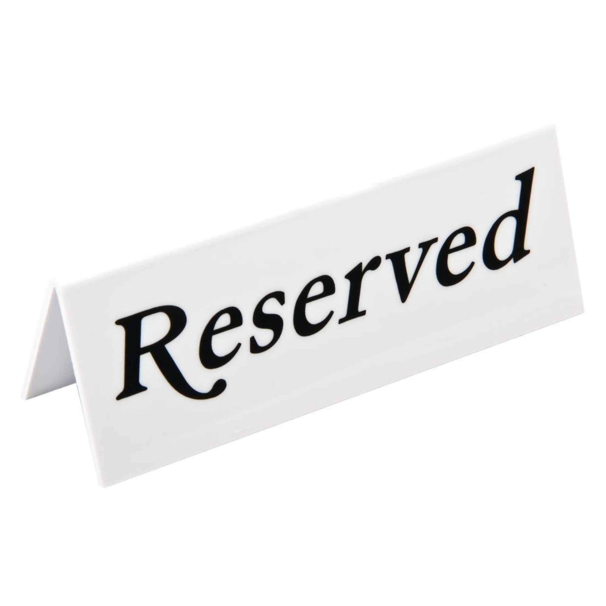 Picture of Plastic Reserve Signs (Pack of 10) - L988