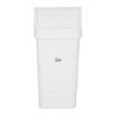 Picture of SYR Polypropylene Swing Bin White 50Ltr - L570