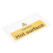 Picture of Vogue Caution Hot Surface Sign - L848