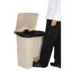 Picture of Rubbermaid Step-On Pedal Bin 68Ltr - Beige - L374