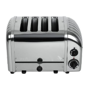 Picture of Dualit 2 x 2 Combi Vario 4 Slice Toaster Stainless 42174