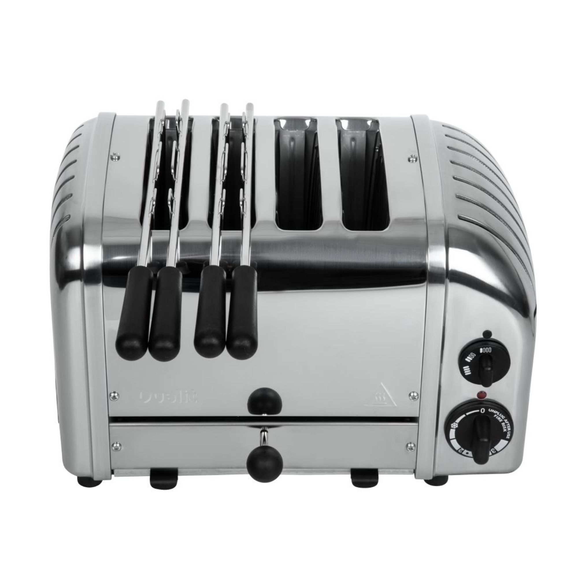 Picture of Dualit 2 x 2 Combi Vario 4 Slice Toaster Stainless 42174