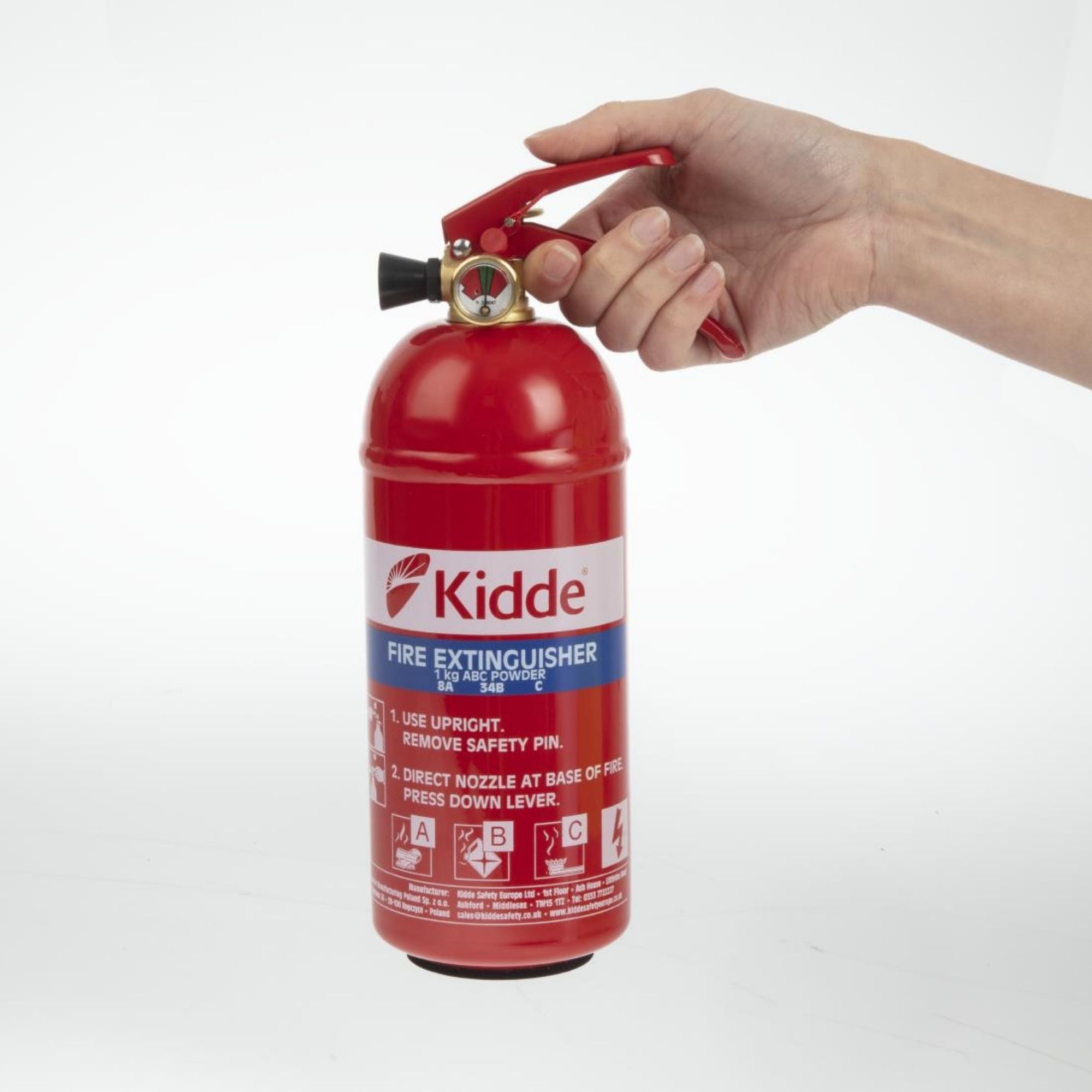 Picture of Kidde Multi Purpose Fire Extinguisher (A,B, C and electrical fires)