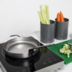 Picture of Vogue Carbon Steel Omelette Pan 20cm - K378