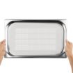 Picture of Vogue Stainless Steel Perforated 1/1 Gastronorm Tray 20mm - K827