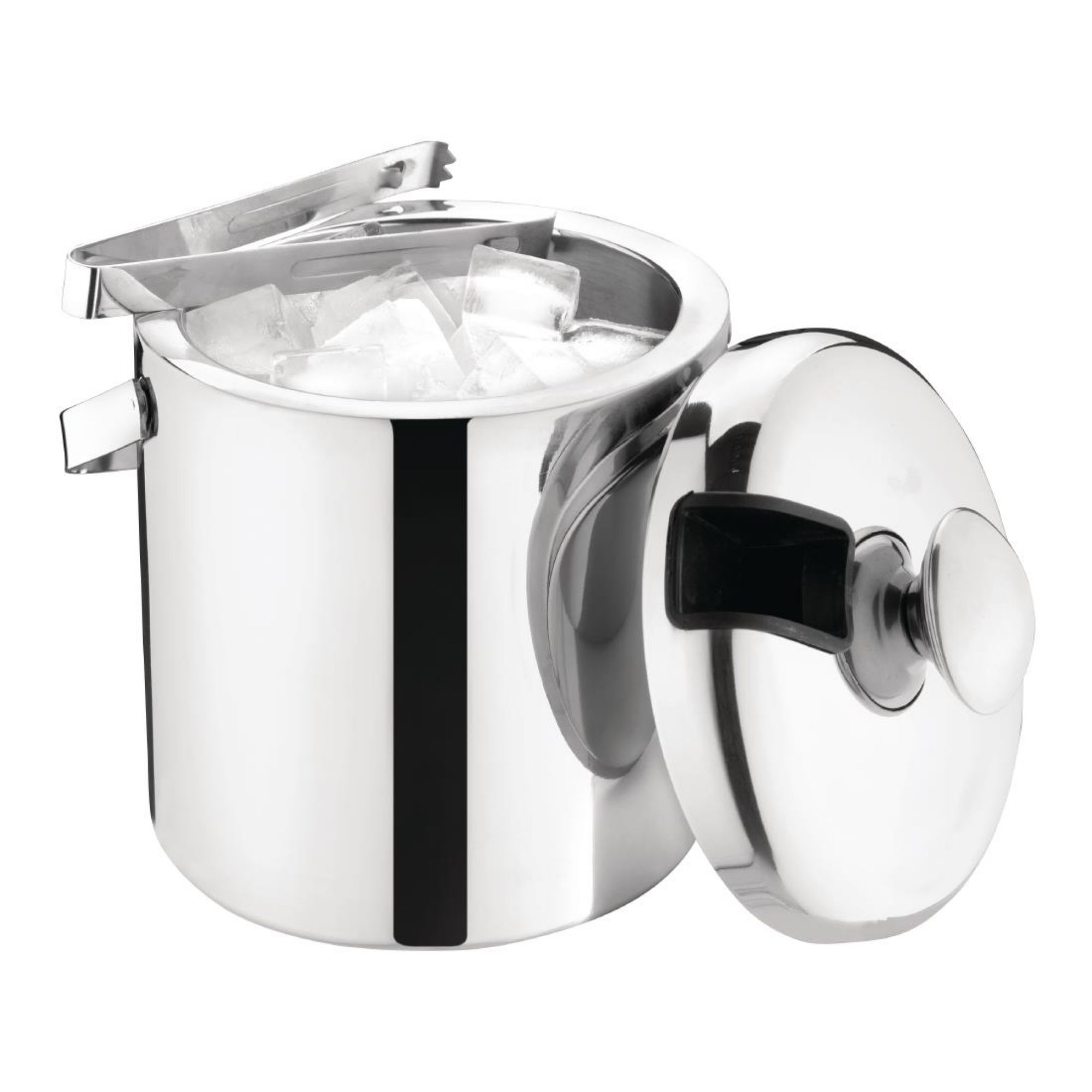 Picture of Olympia Ice Bucket with Lid and Tongs 1.23Ltr