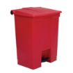 Picture of Rubbermaid Step-On Pedal Bin 68Ltr - Red - K822
