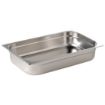 Picture of Vogue Stainless Steel 1/1 Gastronorm Tray 65mm - K903