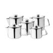 Picture of Olympia Concorde Stainless Steel Teapot 1.4Ltr - K680