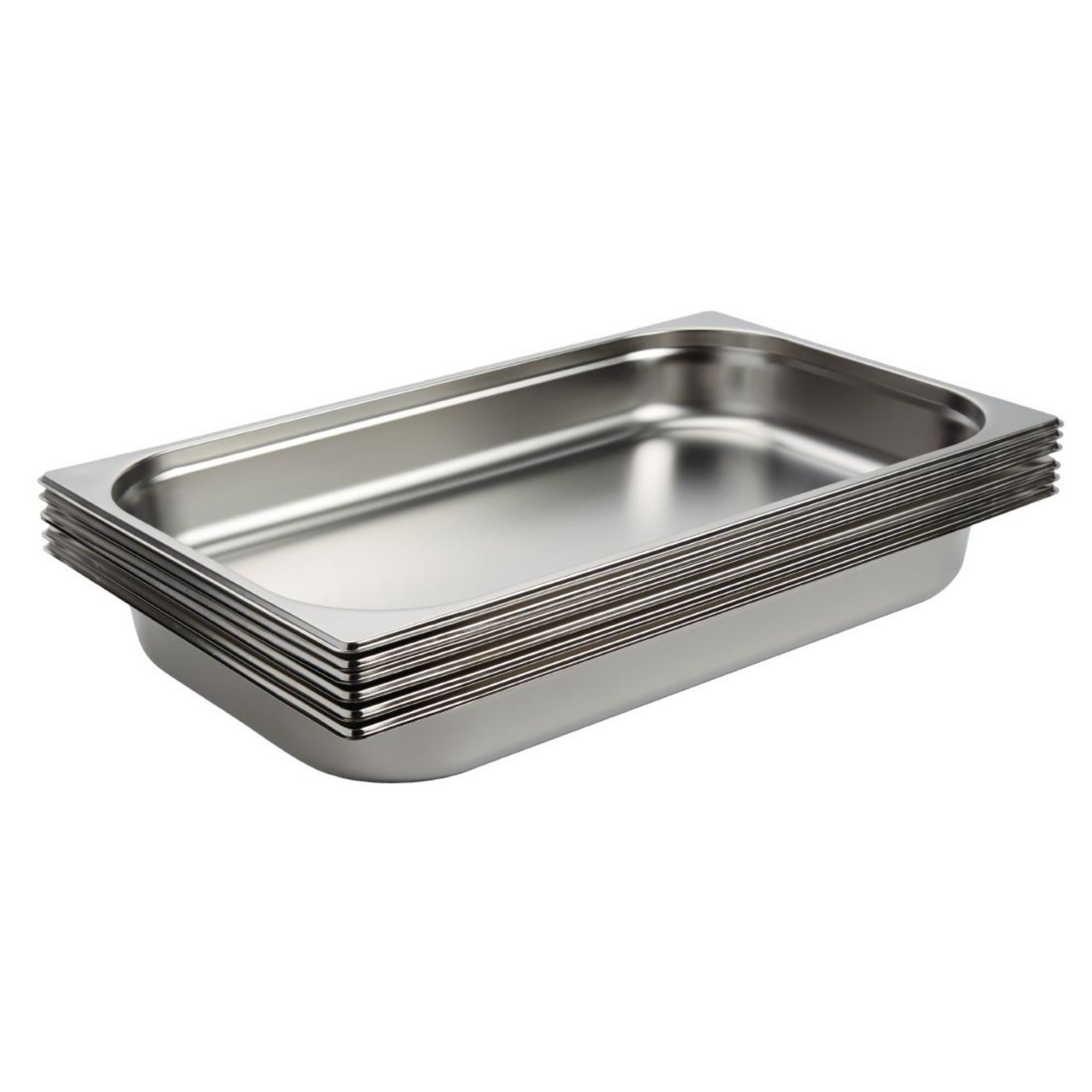 Picture of Vogue Stainless Steel 1/1 Gastronorm Tray 65mm