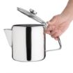 Picture of Olympia Concorde Stainless Steel Teapot 1.4Ltr - K680