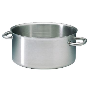 Picture of Matfer Bourgeat Excellence Stainless Steel Casserole Pan 32cm