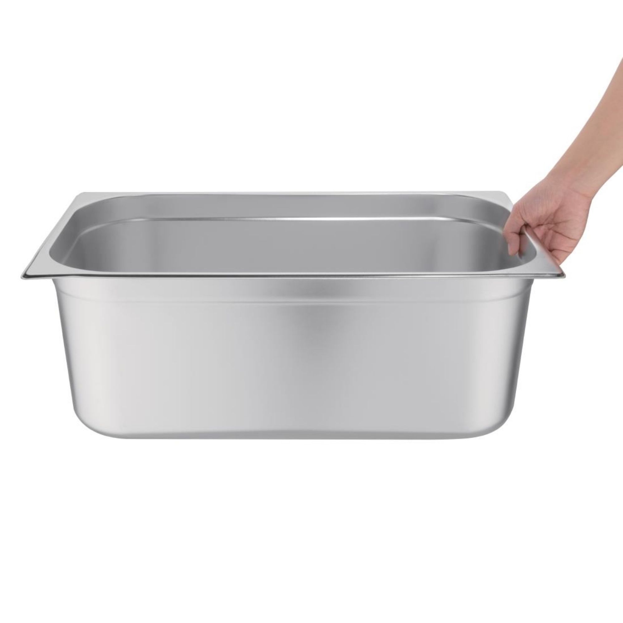 Picture of Vogue Stainless Steel 1/1 Gastronorm Tray 200mm