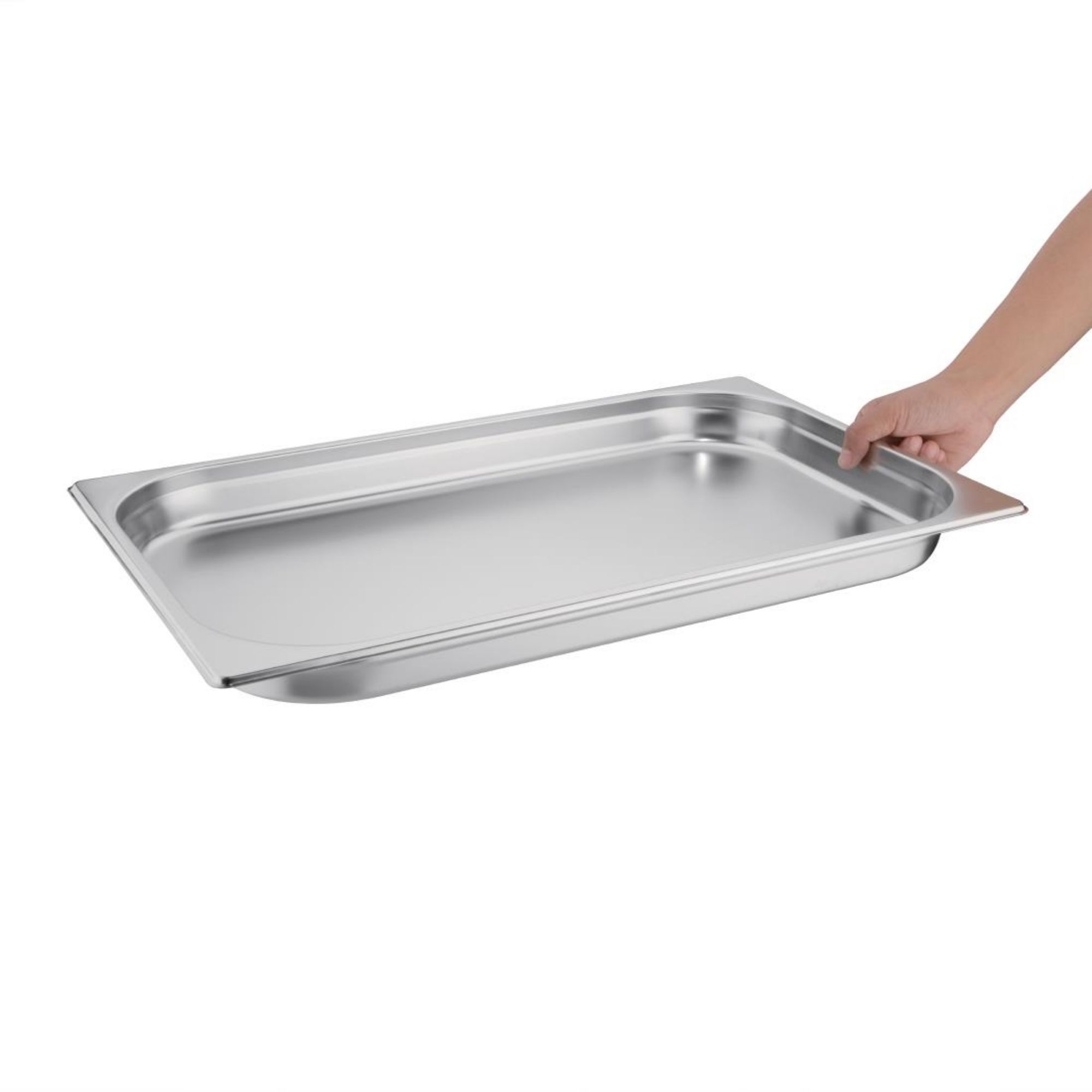 Picture of Vogue Stainless Steel 1/1 Gastronorm Tray 40mm