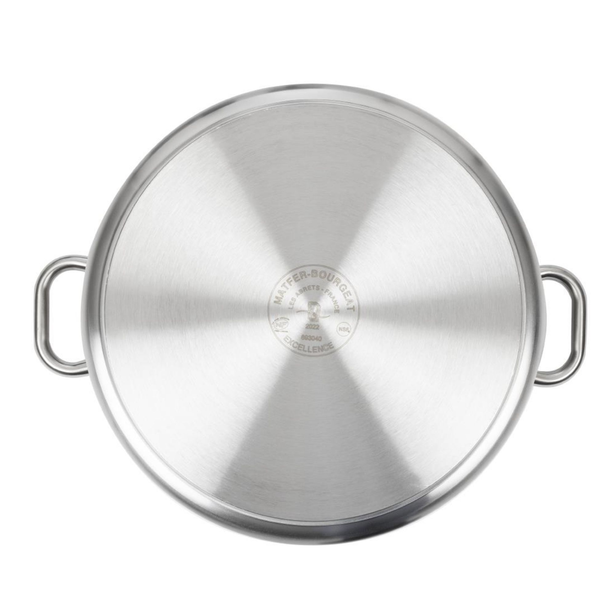 Picture of Matfer Bourgeat Excellence Stainless Steel Casserole Pan 40cm