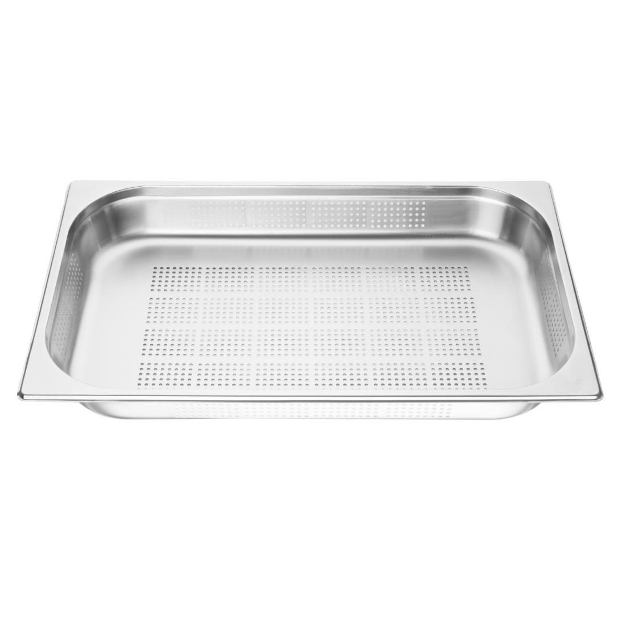 Picture of Vogue Stainless Steel Perforated 1/1 Gastronorm Tray 65mm
