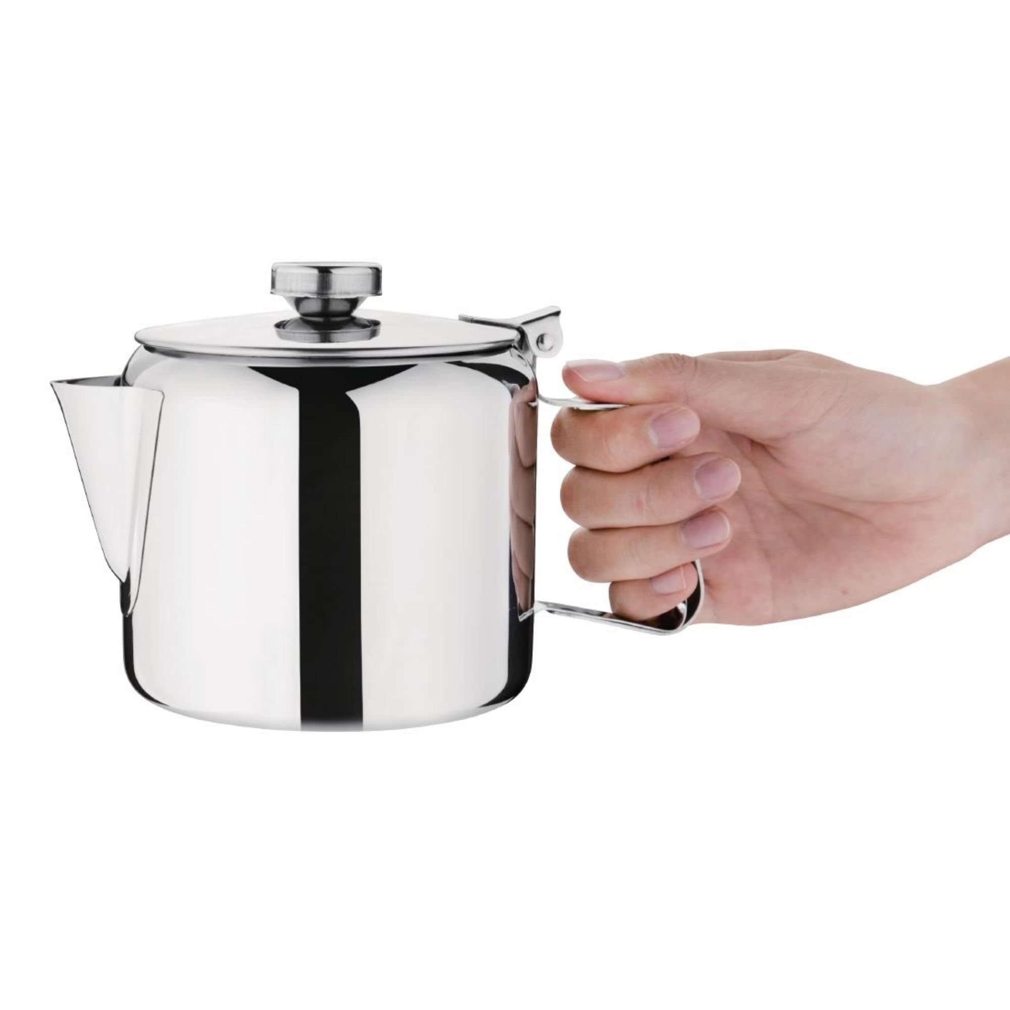 Picture of Olympia Concorde Stainless Steel Teapot 850ml