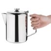 Picture of Olympia Concorde Stainless Steel Coffee Pot 2Ltr - K749