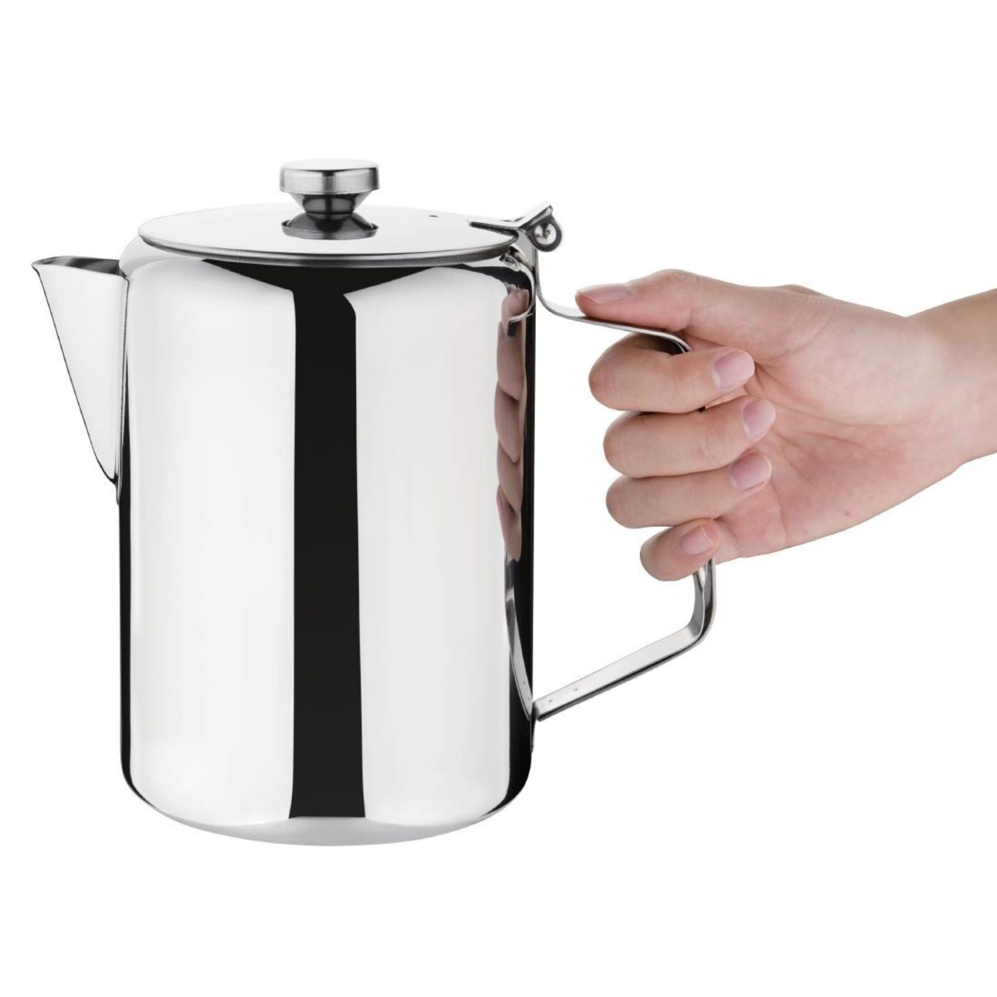 Picture of Olympia Concorde Stainless Steel Coffee Pot 2Ltr