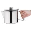 Picture of Olympia Concorde Stainless Steel Teapot 2Ltr - K681