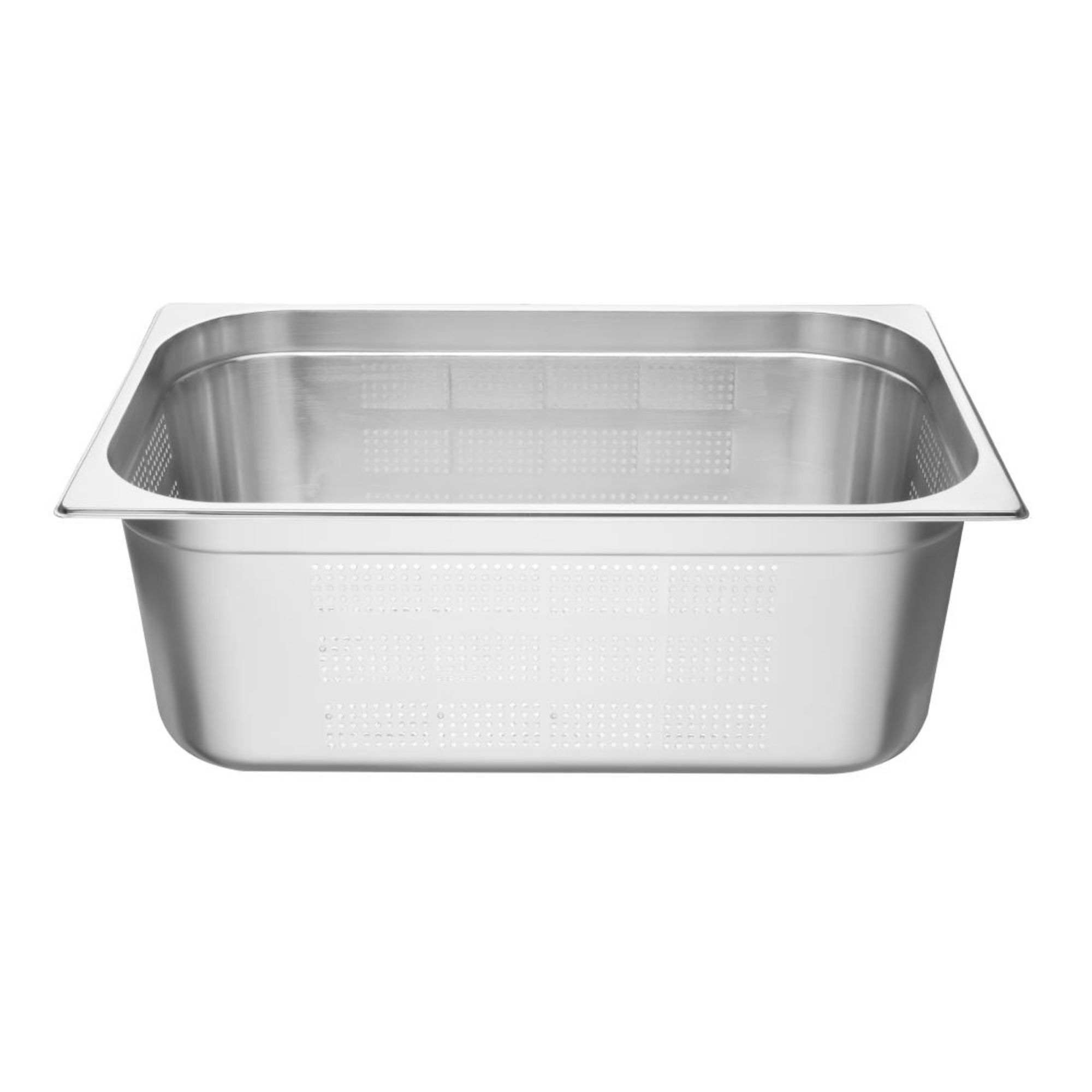 Picture of Vogue Stainless Steel Perforated 1/1 Gastronorm Tray 200mm
