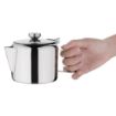 Picture of Olympia Concorde Stainless Steel Teapot 570ml - K678
