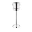 Picture of Olympia Brushed Stainless Steel Wine And Champagne Bucket Stand - K407