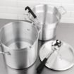 Picture of Vogue Aluminium Double Boiler Pan With Lid 28cm - K645