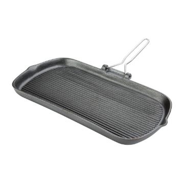 Picture of Vogue Cast Iron Grill Pan 22cm