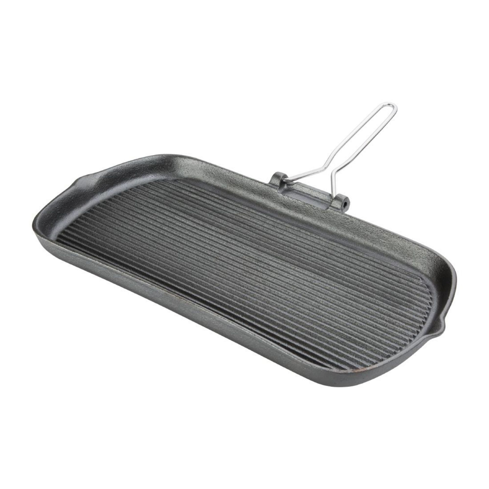Picture of Vogue Cast Iron Grill Pan 22cm