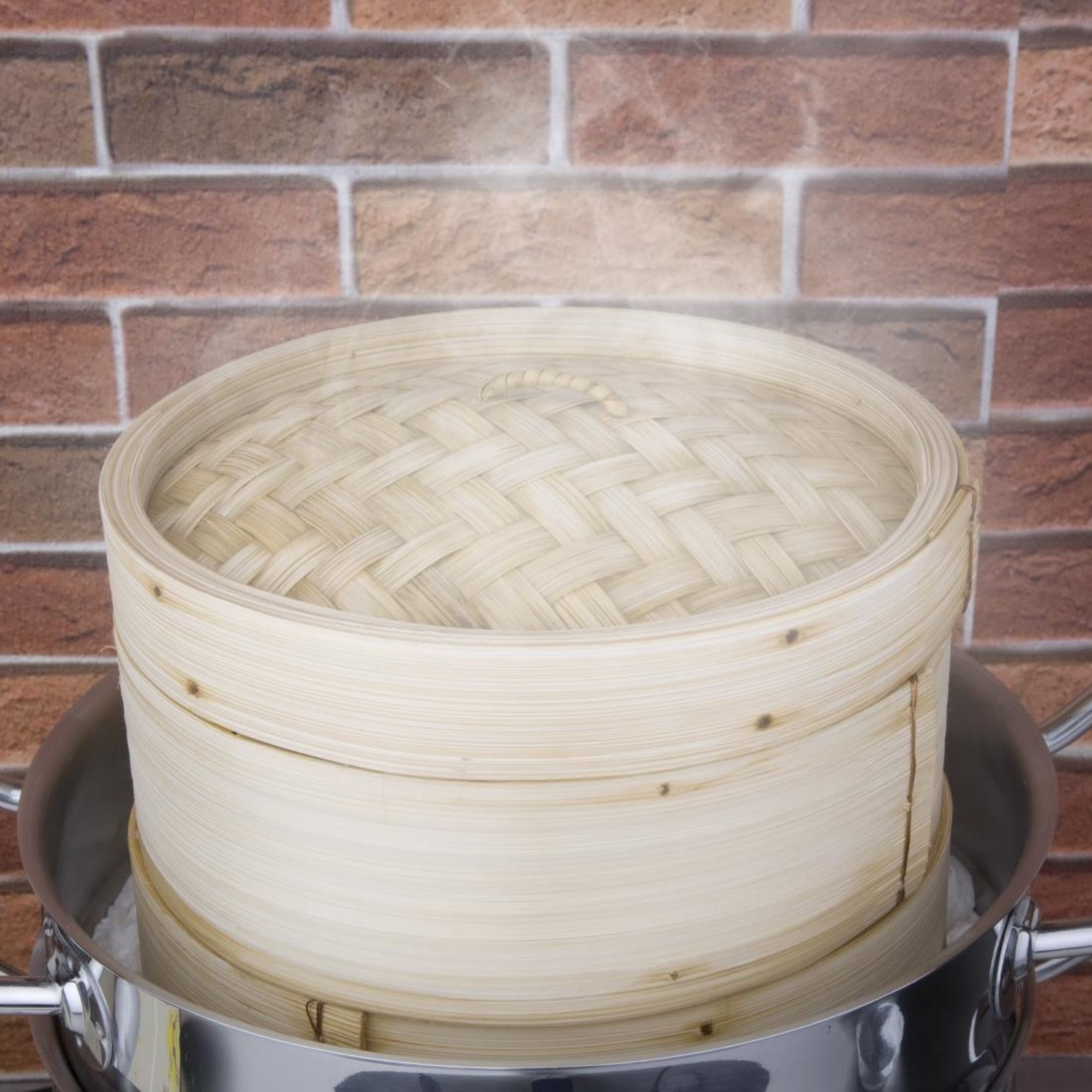 Picture of Vogue Bamboo Food Steamer 203mm