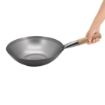 Picture of Vogue Mild Steel Wok Flat Base 330mm - K296