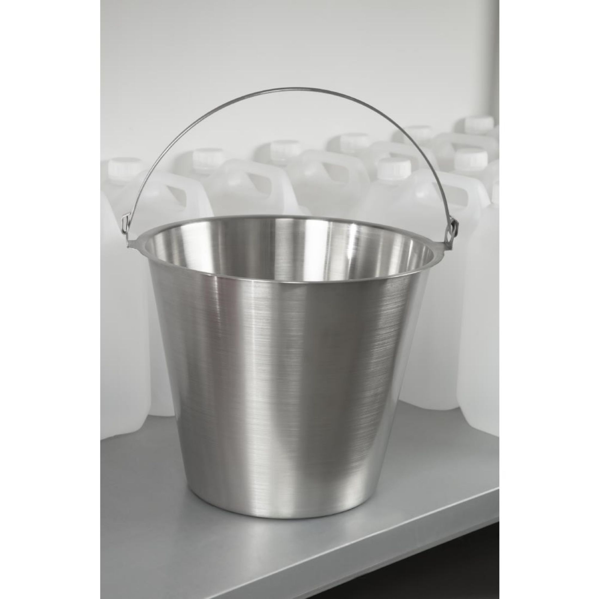 Picture of Jantex Stainless Steel Bucket 12Ltr