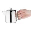 Picture of Olympia Cosmos Stainless Steel Teapot 570ml - J322