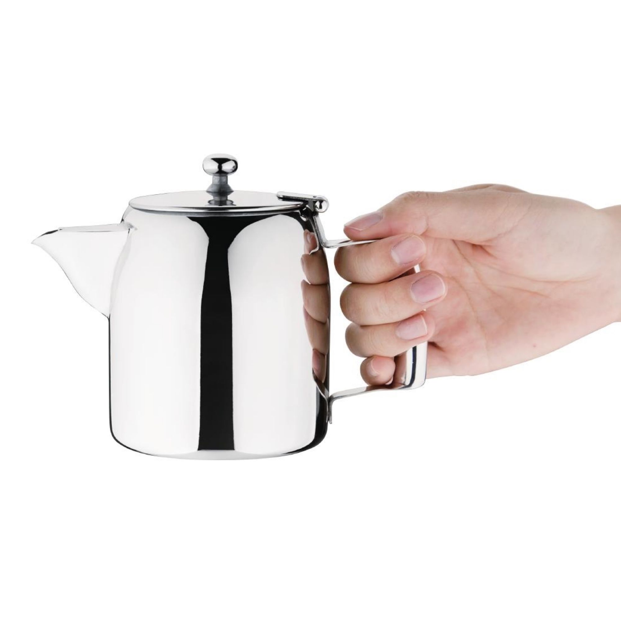 Picture of Olympia Cosmos Stainless Steel Teapot 570ml