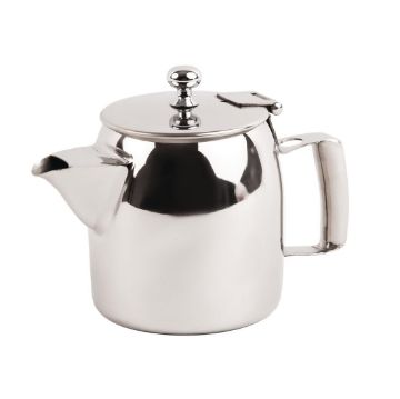 Picture of Olympia Cosmos Stainless Steel Teapot 340ml