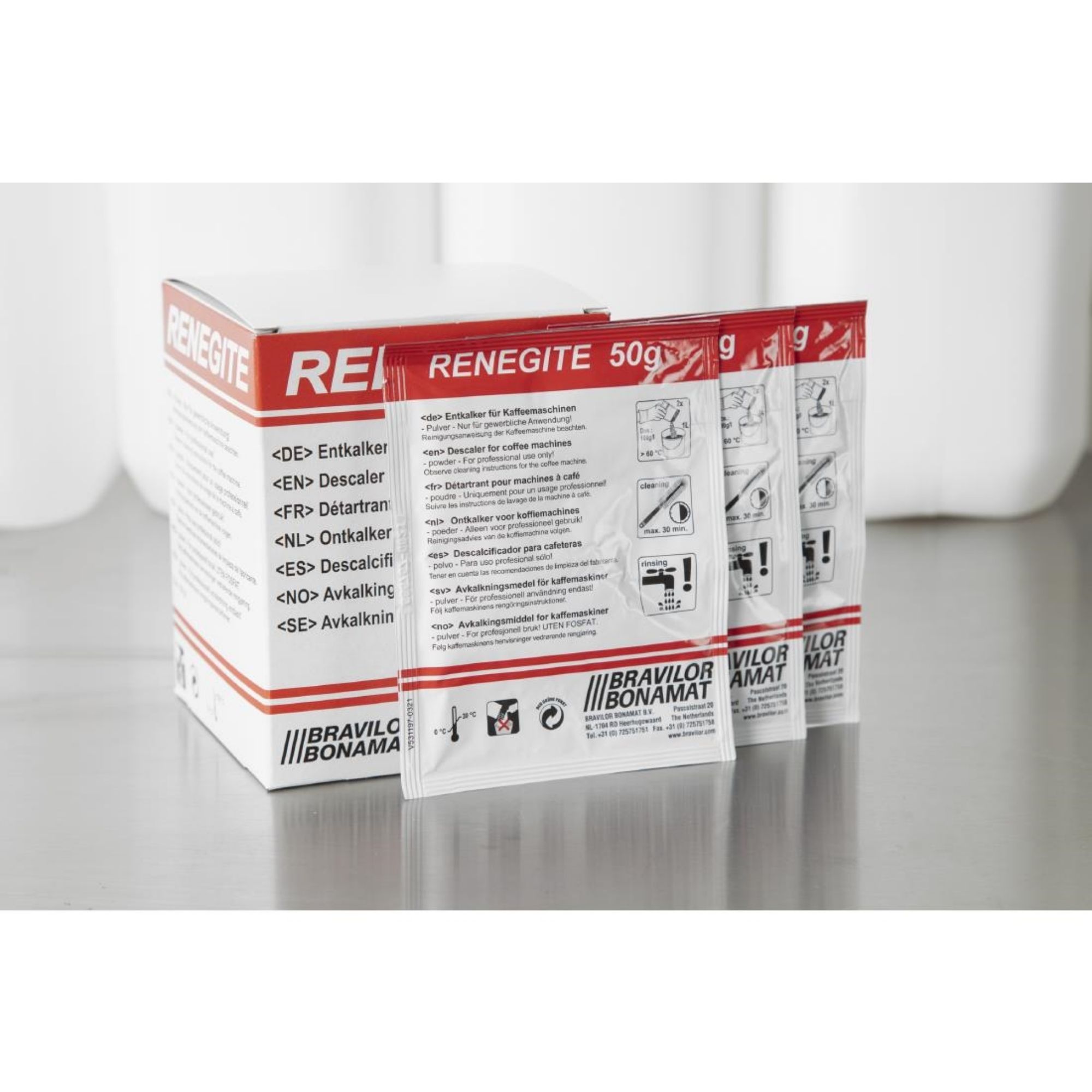 Picture of Bravilor Renegite Descaler Sachets (4x Packs of 15)