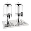 Picture of Olympia Double Juice Dispenser with Drip Tray - J184