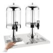 Picture of Olympia Double Juice Dispenser with Drip Tray - J184