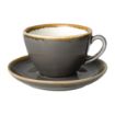 Picture of Olympia Kiln Cappuccino Cup Smoke 340ml (Pack of 6) - HC392